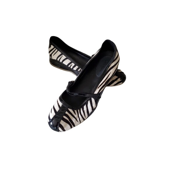 Cole Haan Faux Fur Slides Women Size 8 Black Casual - Picture 1 of 6